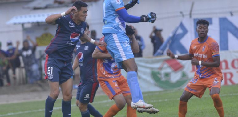 UPN y Motagua empatan en el Marcelo Tinoco en duelo de la Jornada 6