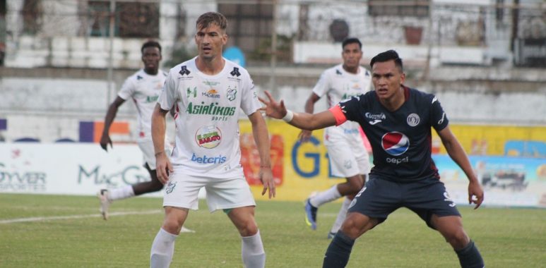 Platense FC empata con el Motagua en el estadio Excélsior