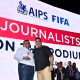 Jesús Vélez Banegas, homenajeado por la AIPS y la FIFA tras 14 Copas del Mundo