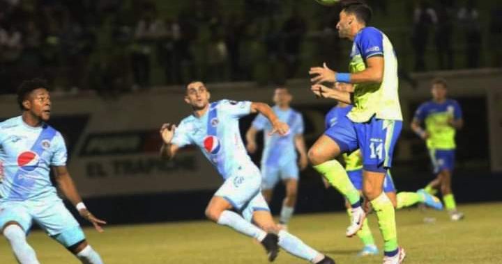 Olancho FC y el Motagua empatan en un intenso juego en el "Brevé Vargas" y definen todo en Tegucigalpa