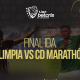El primer "round" de la Gran Final se da este día en el estadio "Chelato Uclés" entre Olimpia y Marathón